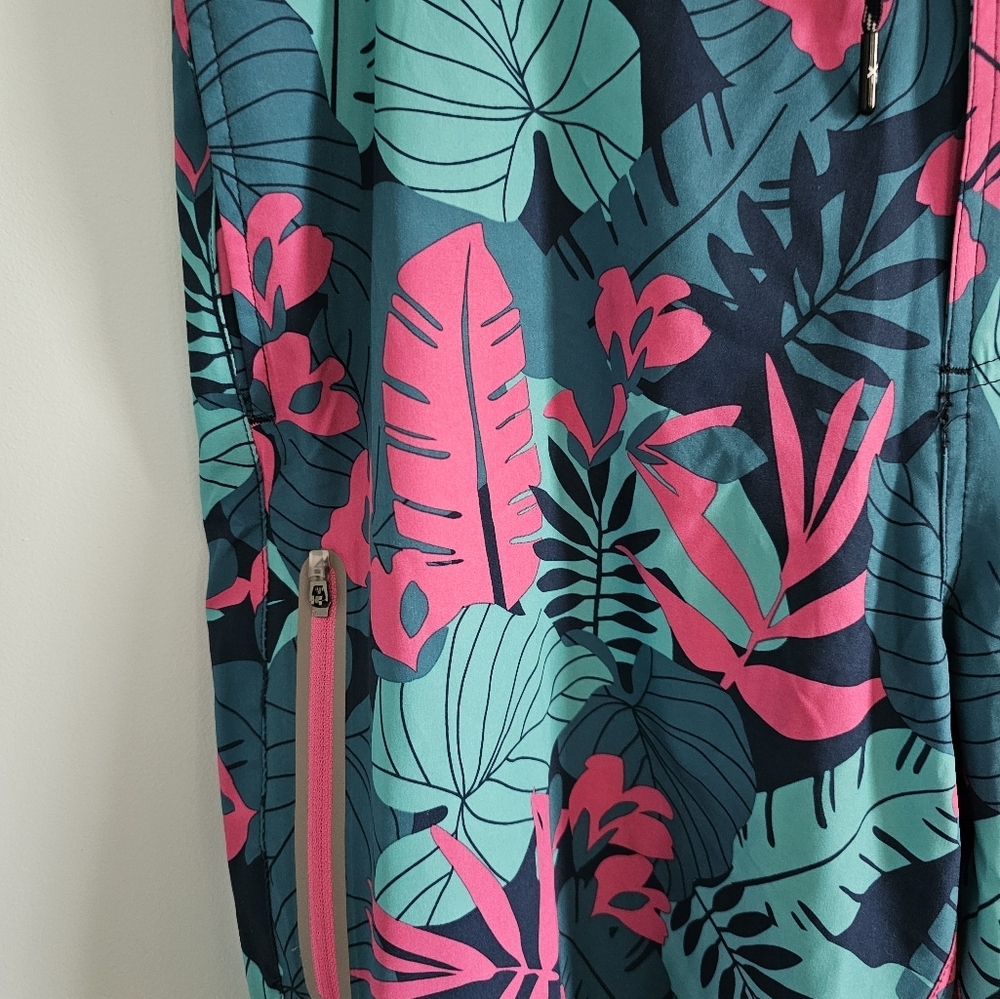 ZeroXposur‎ Tropical Print Vacation Logo Shorts Size Large - Picture 2 of 4